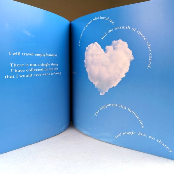 The Next Place oversize hardcover picture book for grief and bereavement - Picture 7 of 15